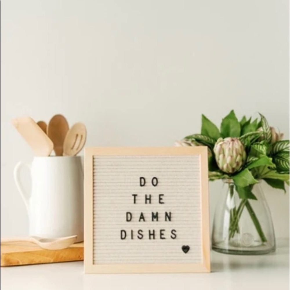 Underwood Letterpress felt letter board